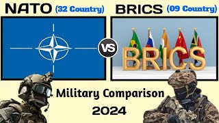 NATO vs BRICS Military Power Comparison 2024 | BRICS vs NATO military power 2024 | NATO vs BRICS