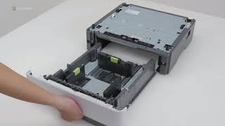 Lexmark XM1246 - Adding the optional trays