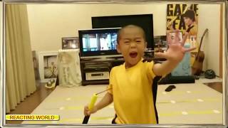 REACTING WORLD: Next Bruce Lee kids   Incredible Ryusei Imai 6 Year Old