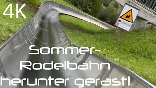 Turboschnelle Sommer-Rodelbahn in Oberstaufen: Hündle 🤩