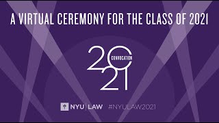 Virtual Convocation Celebration 2021