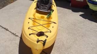 Ocean kayak Frenzy rigging