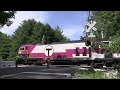 First train on restored siding! South Coast Rail MBTA train testing - 6/26/2024