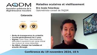 2024 11 19 Conference AQDM Vieillissement