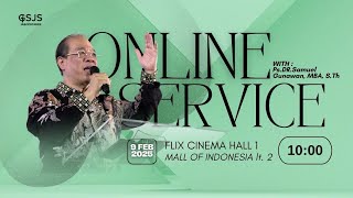 Ibadah Online GSJS Jakarta w/ Ps. DR. Samuel Gunawan, MBA, S.Th  (10.00)