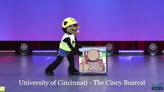 The Cincy Bearcat 2021-2022 First Place UCA Mascot Nationals Performance