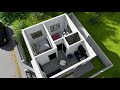 5x4.5 meters modern bungalow below 500k free floor plan interior budget house design