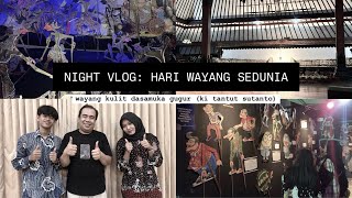 VLOG HARI WAYANG DUNIA INSTITUT SENI INDONESIA SURAKARTA 2024