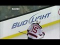 zach parise and jamie langenbrunner shootout goals devils vs bruins 11 27 09