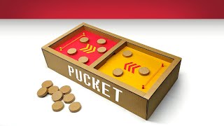 How To Make Pucket Game From Cardboard || DIY At Home