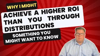 Why I might  achieve a higher ROI then you : You want to know this