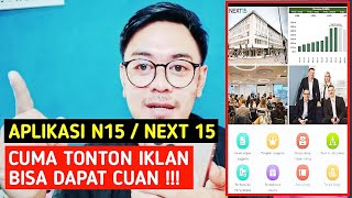 Cuma Tonton Iklan Bisa Dapat Cuan | Review Aplikasi N15 Apakah Aman atau Scam/Penipuan???