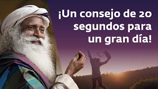 Un curso intensivo de 20 segundos que cambiará tu vida | Sadhguru Español