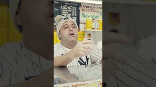 NY Yankees fan walks into Italian Deli in Boston