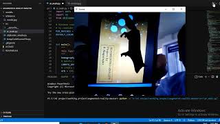 Augmented reality using python openCV : Fox Demo