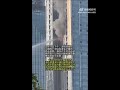 Moment an explosion occurred in a residential building in S.China’s Shenzhen