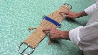 27 Strand Roper Cinch Update Part 5—Weaving the Center & Cinch Spreader Use