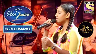 Pyarelal Salutes Debanjana For Her Performance On 'Solah Baras Ki Bali' | Indian Idol Junior