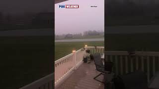 Watch: Roaring Thunder, Lightning, Heavy Rain Slam Auburn, Indiana