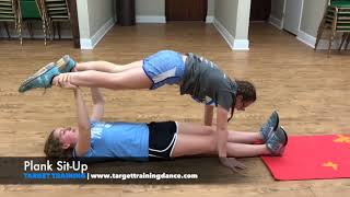 Friday Friend Challenge: Plank Sit Up