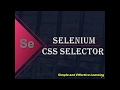Selenium CSS Selector || Selenium Tutorial For Beginner || CSS Selector in selenium WebDriver