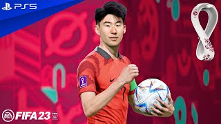 FIFA 23 - Korea Republic v Ghana - World Cup 2022 Group Stage Match | PS5™ [4K60]