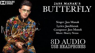 Butterfly (8D Audio) || Jass Manak || Geet Mp3 || 8D Song || 3D Song || Latest Punjabi Song 2020