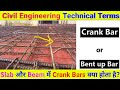 Crank Bar in Slab | Crank bar in Beam | Crank bar length in slab |Crank Bar Length Calculation