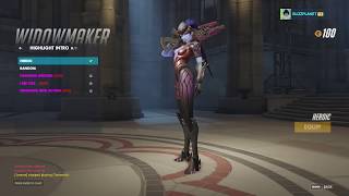 Widowmaker Highlight Intro animations | Overwatch