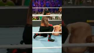 Roman Reigns Give Devastating Spear To Sami Zayn In WWE 2K23 #shorts #romanreigns #trending #viral