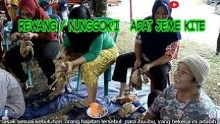 SUASANA  REWANG / Hari Bemasak (Nunggoki)  \