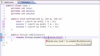 Java Programming Tutorial 36 Time Class YouTube
