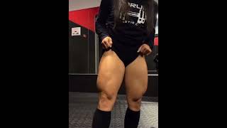 Leg muscle female bodybuilder #youtube #yt #youtubeshort #bodybuilding #motivation