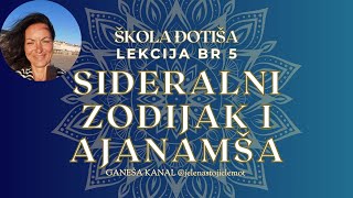 ŠTA SU TO SIDERALNI ZODIJAK I AJANAMŠA? #đotiš  #vedskaastrologija #ajanamsa #sideralnizodijak