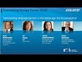 #2018TEF - DAY 1 - Transcending language barriers in the digital age: the EU perspective