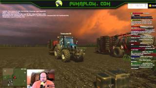 Twitch Stream: Farming Simulator 15 PC Tunxdorf 12/26/15 Part 2
