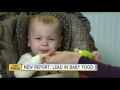 report lead in 20% of baby food samples tested