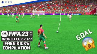 FIFA 23 | Free Kicks Compilation - World Cup 2022™ | PS5 [4K60] HDR
