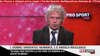 Ilie Dobre: ”Într-un duel cu Dobrin, Hagi și Balaci n-ar fi atins balonul”