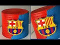 Bolo Chantininho Time Barcelona Espatulado  #barcelona #fcbarcelona APRENDA ESSA TEXTURA DIFERENTE