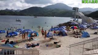 香港旅遊 / 街拍 (103)  西貢 三星灣 三星灣泳灘 Hong kong sai kung beach