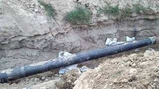 Pipe line hydro testing