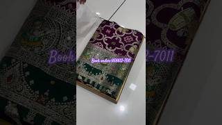 A very beautiful pure satin silk wine and green colour Sarees￼ #trending #shorts #youtube #instagram