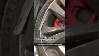 Customer States Wheel shaking 😂 #customerstates #failarmy #acura #fails #mechanic #automobile