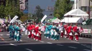 伊勢天照連（安濃津よさこい2012）二日目・裁判所前