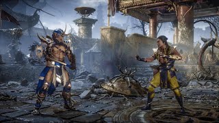 Mortal Kombat 11 : Shao Kahn  VS  Shang Tsung  (Fatality) - PC Gameplay  1080p