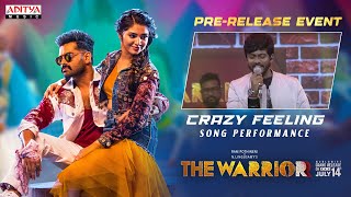 Crazy Feeling Song Performance At The WARRIORR Pre Release Event LIVE |Ram Pothineni, Krithi Shetty