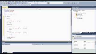 Microsoft Visual Studio C++ Tutorial 13 (Switch Statement), HD