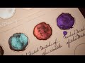 Make shimmery inks cool again | Wearingeul Becoming Witch Ink Set Review