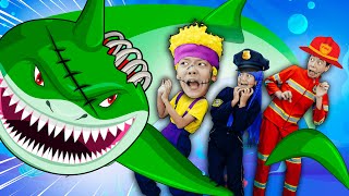 Zombie Shark Epidemic Song + More | Nursery Rhymes & Kids Songs